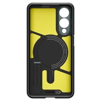 Spigen Tough Armor Magnetinis dėklas telefonui Samsung Galaxy S25 Edge - žalias/juodas