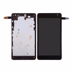 LCD дисплей для Nokia Lumia 535 с рамкой чёрный (CT2C Version) HQ
