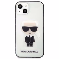 Karl Lagerfeld Iconik Karl Dėklas iPhone 13 mini - Skaidrus