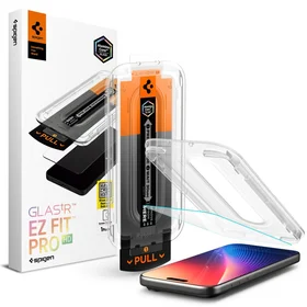 Spigen Glas.TR EZ Fit Pro grūdintas stiklas iPhone 16 Pro Max / 17 Pro Max - skaidrus