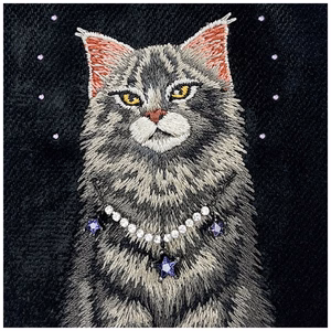 Nimmy Lucky Fashion Cat MagSafe dėklas iPhone 17 Pro juodas