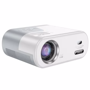 Projektor HD Ready Hoco z systemem Android Wi-Fi Bluetooth 720P DT2 biały