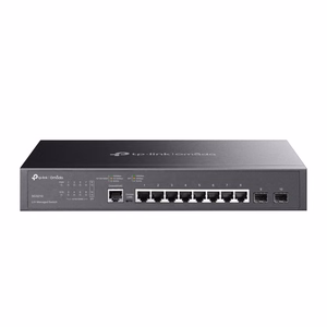 TP-LINK TL-SG3210 Managed L2 Gigabit Ethernet (10/100/1000) Power over Ethernet (PoE) juodas