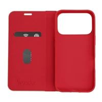 Wonder Frame dėklas Iphone 17 Pro Max raudonas