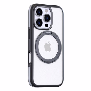 Torras Ostand R Fusion чехол для iPhone 16 Pro Max (Чёрный)