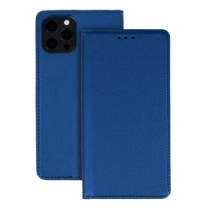Smart Book MAGNET dėklas Samsung GALAXY S24 NAVY, juodas