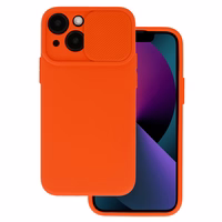 Camshield Soft dėklas telefonui Iphone 14 Plus - oranžinė