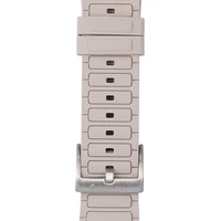 FORCELL F-DESIGN FA06 silikoninis dirželis APPLE laikrodžiui 38 / 40 / 41 mm baltas