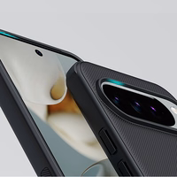 Nillkin Super Frosted Shield Pro dėklas telefonui Google Pixel 10/10 Pro - juodas