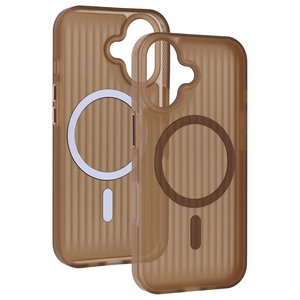 Tel Protect Twist Magsafe dėklas skirtas Iphone 17 Pro kavos rudas