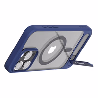 Torras Pstand serijos dėklas telefonui iPhone 16 Pro - mėlynas