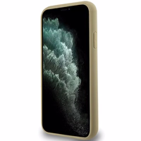 Hello Kitty odinis Kitty Head magnetinis dėklas telefonui iPhone 11 / Xr - auksinis