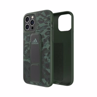 Adidas SP Grip dėklas Leopard iPhone 12 Pro Max - žalias