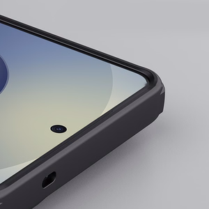 Nillkin Super Frosted Shield Pro magnetinis MagSafe suderinamas dėklas skirta Samsung Galaxy S26 Ultra juodas