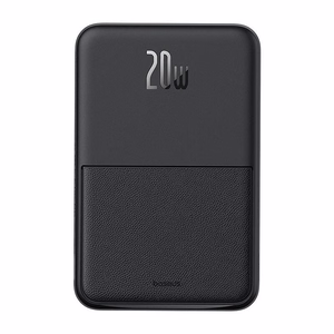 Išorinė baterija Baseus MagPro Magnetic 5000mAh 20W, MagSafe (juoda)