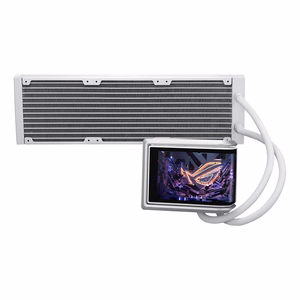 Asus ROG RYUO IV 360 ARGB - viskas viename vandens aušintuvas, 12 cm (baltas)