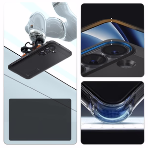 Spigen Tough Armor Mag MagSafe dėklas skirta Samsung Galaxy S26 Plus juodas