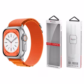 YESIDO WB24 APPLE WATCH SPORT DIRŽELIS LOOP 42/44/45 ORANGE