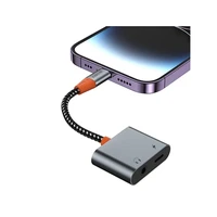 WiWU - Audio adapter LT10 Typ C į Typ C + 3,5 mm