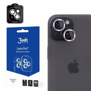 3mk Lens Protection Pro Kameros dangtelis rožinis iPhone 15 Plus