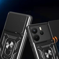 Tech-Protect CamShield Pro dėklas telefonui Xiaomi Redmi Note 14 4G / LTE - matinis juodas