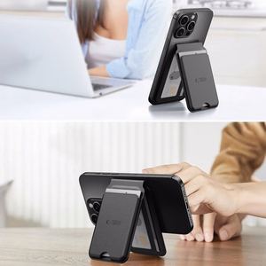 Tech-Protect MagWallet Stand MagSafe Universal dėklas - juodas