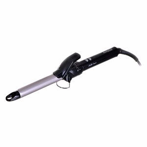 BaByliss Pro 180 C319E – plaukų garbanojimo žnyplės, 19 mm, juodos / rožinės