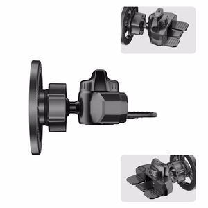 Tech-Protect N56 magnetinis MagSafe automobilinis laikiklis CD lizdui - juodas