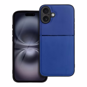 NOBLE dėklas telefonui IPHONE 16 Plus mėlynas