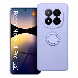 Чехол для Xiaomi Redmi Note 14 PRO 5G Silicone Ring фиолетовый
