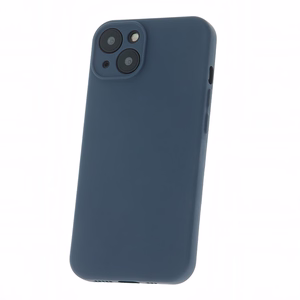 Силиконовый чехол Motorola Moto G86 Power темно-синий