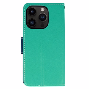 Fancy dėklas telefonui Samsung Galaxy S21 Plus mėtų-tamsiai mėlynas