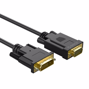 Orico XD-DITV DVI 24+1–VGA, Full HD laidas, 5 m – juodas