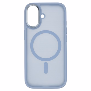 Liavec Cloudy Case with Metal Camera Frame for Iphone 17 blue (Camera Control Button)