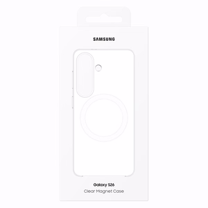 Samsung Clear Magnet dėklas Samsung Galaxy S26 suderinamas su MagSafe - skaidrus