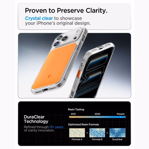 Spigen Ultra Hybrid MagSafe dėklas iPhone 18 Pro / 17 Pro, oranžinis