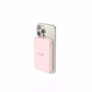 Powerbank Tech-Protect PB31 LifeMag MagSafe 10000 mAh - pink