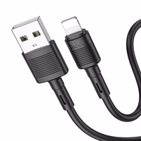 Kabelis USB A į Lightning Hoco 2,4A 1 m X83 juodas