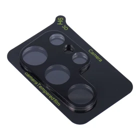 5D pilno klijavimo kameros apsauginis stiklas - Samsung Galaxy S24 Ultra juodas