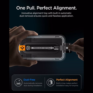 Spigen Glas.tR EZ Fit Pro AC grūdintas stiklas, skirtas Samsung Galaxy S26 FE