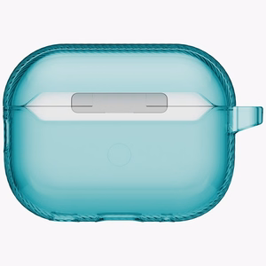 Uniq Glase Pro deklas AirPods Pro 3 Lock deklas - skaidrus melynas