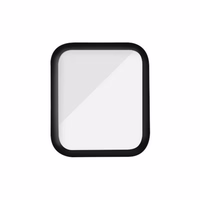 PanzerGlass Lenktas grūdintas stiklas Apple Watch 7 45mm - juodas