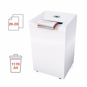 HSM Pure 630 – dokumentų naikiklis, juostelinio pjovimo, 3,9 mm, 130 l (2360111)