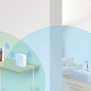 TP-Link TL-WR802N belaidis maršrutizatorius Greitas eternetas Viena juosta (2,4 GHz) Mėlyna, Balta