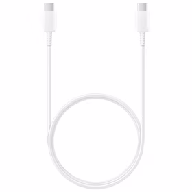 Samsung EP-DA705BWE USB-C – USB-C 3A kabelis 1m (OOB didmeninė – pakaitinė pakuotė) – baltas
