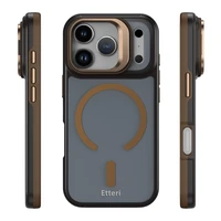 Etteri Morning Fog case for iPhone 17 Pro Max 6,9" brown