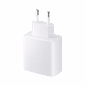 Įkroviklis Samsung Super Fast Charging (Type-C) EP-TA845 45W, baltas, be logotipo