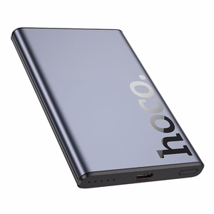 Išorinė baterija suderinama su MagSafe Hoco 5000 mAh QC PD 20W Q32 metalo pilka