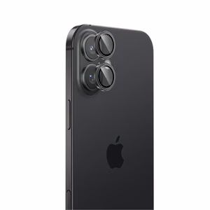 Benks grūdintas stiklas Glass Warrior objektyvo apsauga kamerai, skirtas iPhone 16/16 Plus (2 objektyvai), sidabrinė