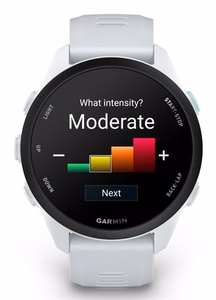 Garmin Forerunner 70 3,05 cm (1.2") AMOLED 43 mm Skaitmeninis 390 x 390 pikseliai Lietimui jautrus ekranas Balta GPS (palydovinis)